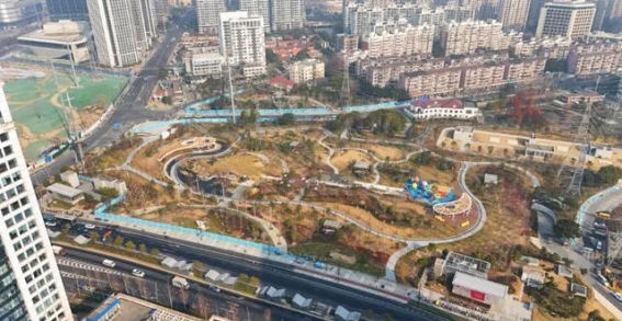 焕然一新的武宁公园，迎接全市民的光临