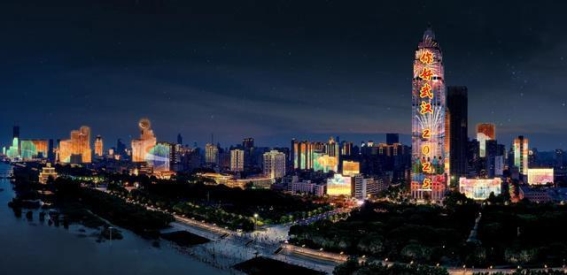 春节灯光秀，武汉与你的心愿共辉煌