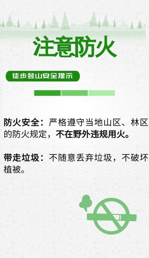 春季徒步登山的安全提醒与应急措施